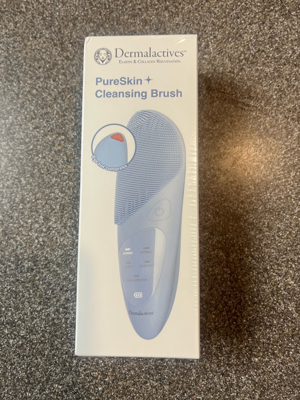 Dermalactives PureSkin Cleansing Brush - Light Blue